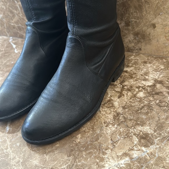 Stuart Weitzman Over-the-Knee Lowland Boots Black Size 5 EUC - Picture 5 of 12